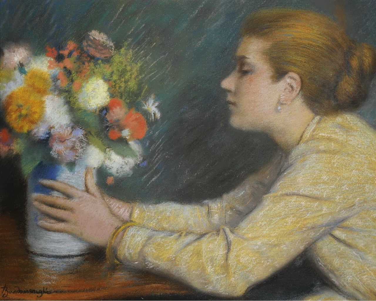 Il vaso sul tavolo